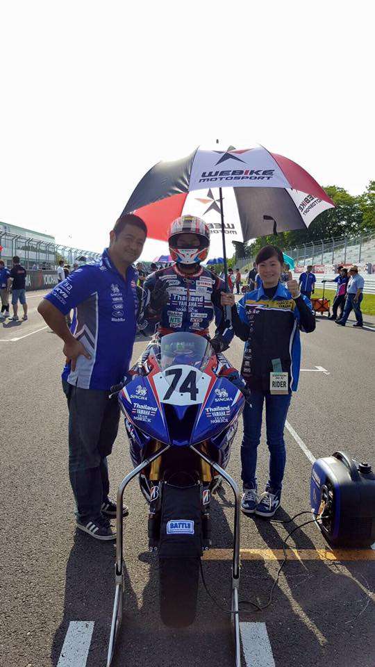 [Yamaha Thailand Team Norick] พีรพงศ์ บุญเลิศ โชว์ฟอร์มคว้าแชมป์ Sugo Roadrace Series สนาม 2 โดยมี เขมินท์ คูโบะ ขนาบข้าง - 322