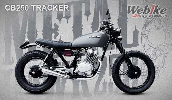 Honda CB250 độ Café Racer cực chất