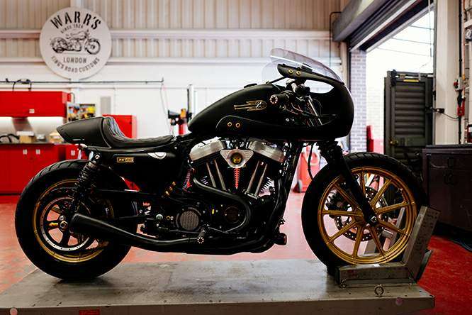Harley Davidson Sportster Iron 883 Nyx 2016 สุดยอดงานคัสต้อมจาก Custom King - Haeley Sportster Iron 883 Custom King 3