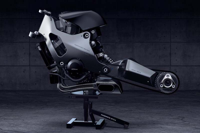 ชุดแฟริ่ง ดีไซน์สุดล้ำจาก Huge Moto ! - MONO RACR concept 11