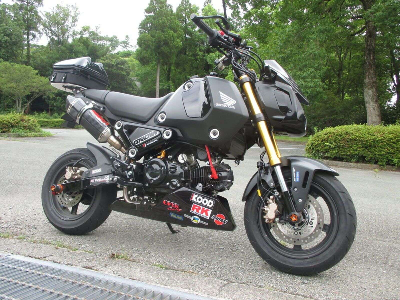HONDA GROM แต่งโหดจัดเต็มรอบคัน ติดตั้งอะไหล่คัสตอมมากกว่า 50 รายการ